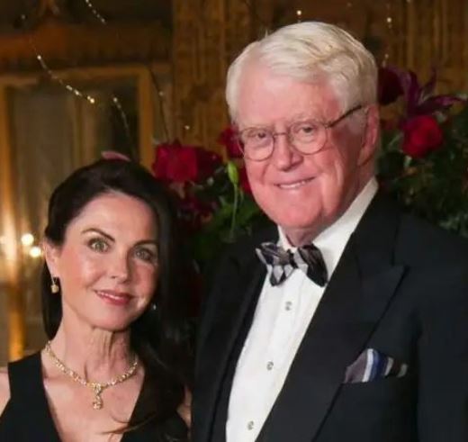 Bridget Rooney with her husband Bill Koch